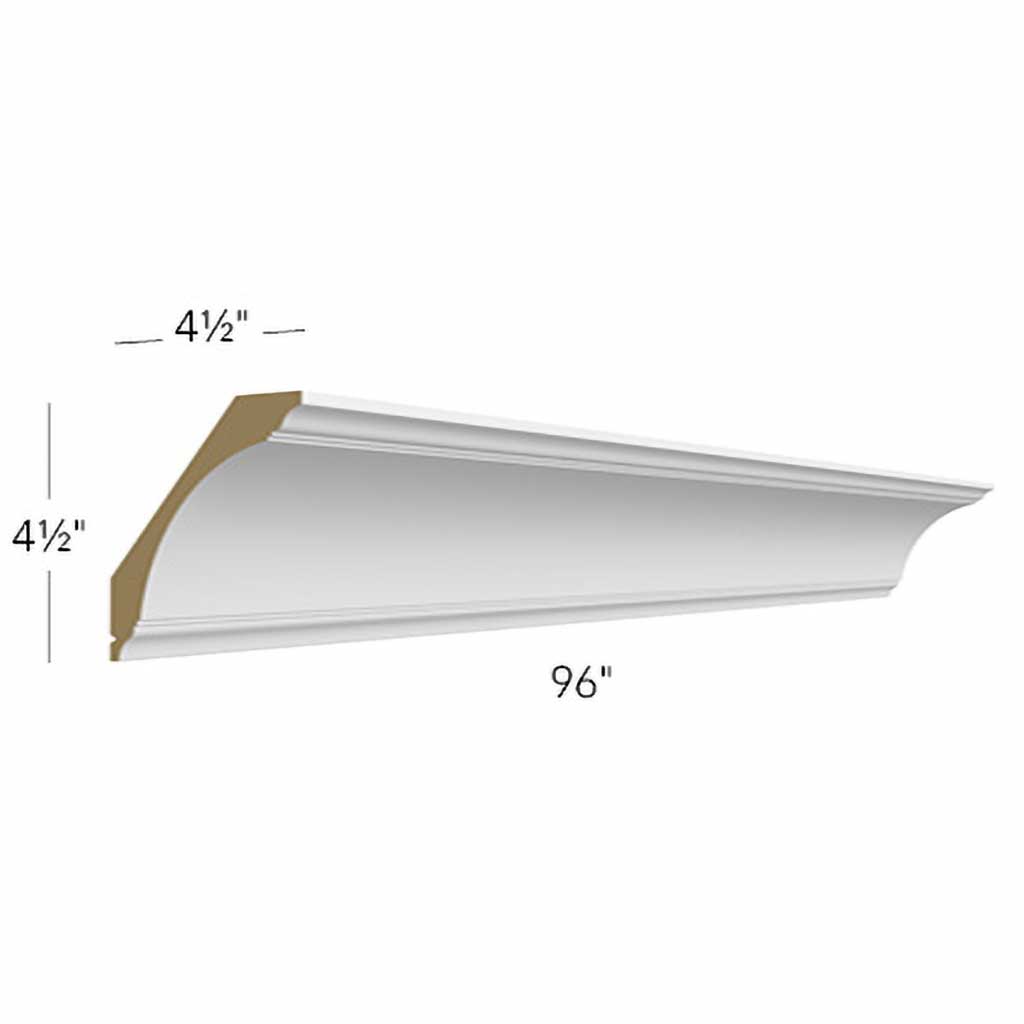 CM-7 ( LARGE COVE CROWN MOLDING - 96