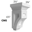 CMS ( CORBEL - 3-3/4