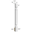 PP-BASE ( PLAIN PILASTER BASE - 3