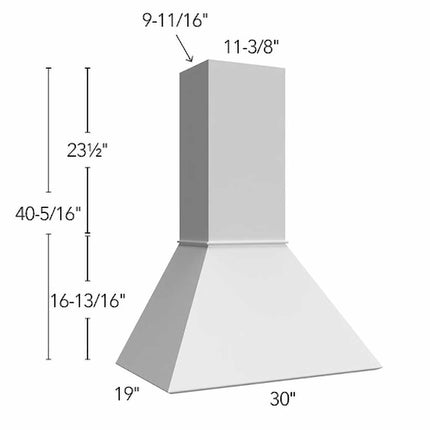 RHE30 TIMBER ( EURO HOOD TIMBER - 30