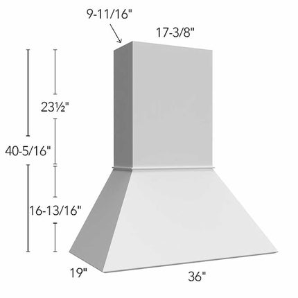 RHE36 TIMBER ( EURO HOOD TIMBER - 36