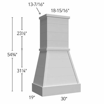 RHF30 ( FARMHOUSE HOOD - 30