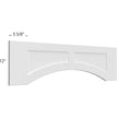 VARP36 ( ARCHED-RECESSED PANEL VALANCE - 36