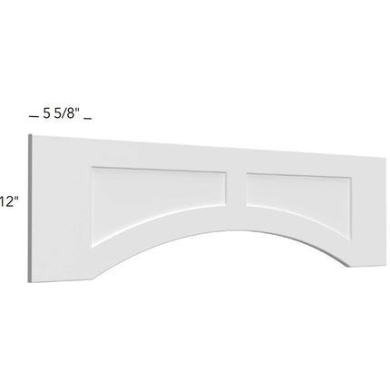 VARP54 ( ARCHED-RECESSED PANEL VALANCE - 54